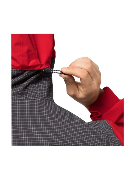 Geacă Jack Wolfskin roșu