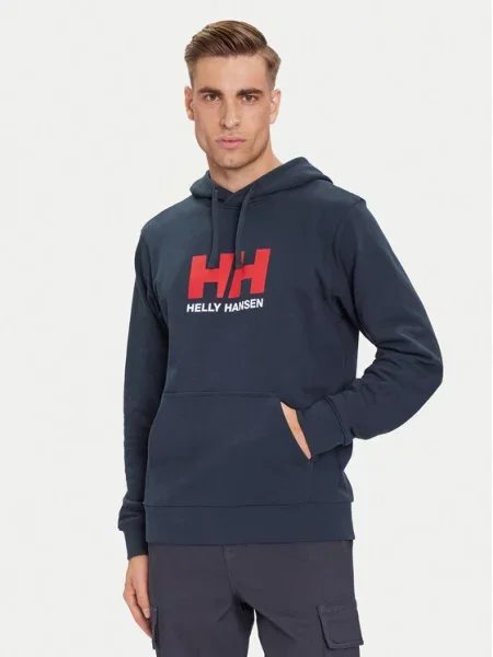 Hanorac Helly Hansen cu autograf albastru