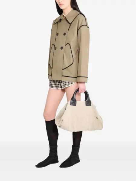 Geantă shopper Nackiyé cu broderie