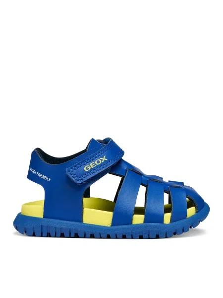 Sandále Geox B Sandal Fusbetto Bo modrá