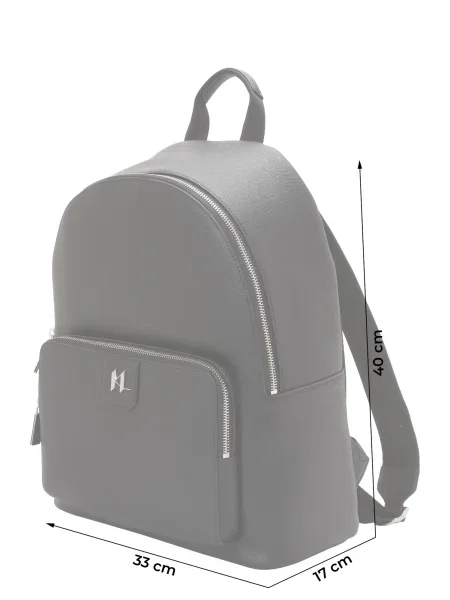 Karl Lagerfeld Rucsac / argintiu negru