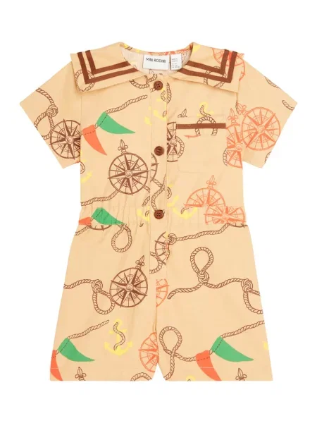 Ολόσωμη φόρμα Mini Rodini μπεζ