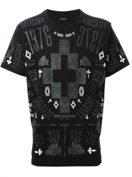 Tricou County Of Milan cu imagine negru