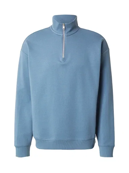 HUGO Mikina chladná modrá