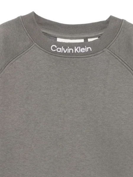 Bluza dziecięca Calvin Klein szara