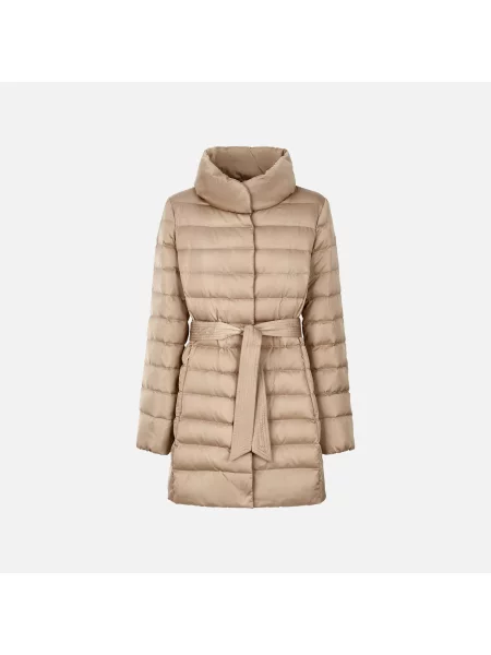 Kurtka puchowa Geox beżowa