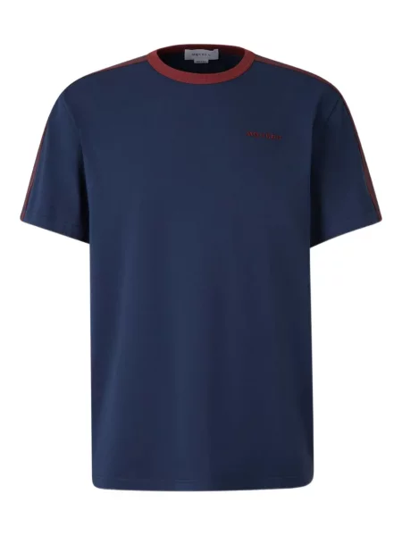 Tricou Alexander Mcqueen cu imagine albastru