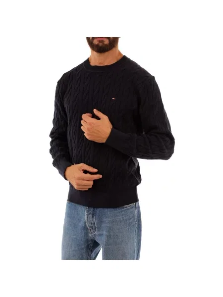 Pulover Tommy Hilfiger albastru