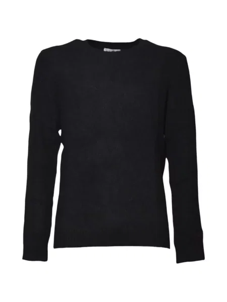 Pulover Mc2 Saint Barth cu decolteu rotund negru