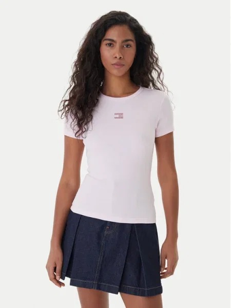 Tommy Jeans Tricou roz