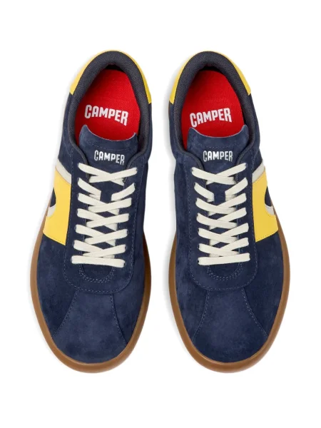 Sneakerși Camper din piele albastru