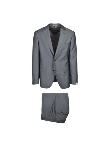 Garnitur Pal Zileri wełniany szary