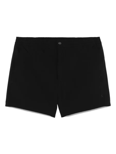 Dzianinowe kąpielówki Polo Ralph Lauren w paski czarne