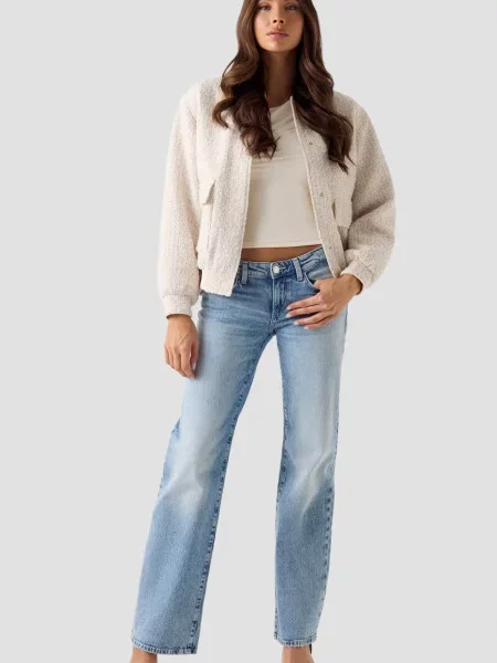 Бомбер GUESS бежевий