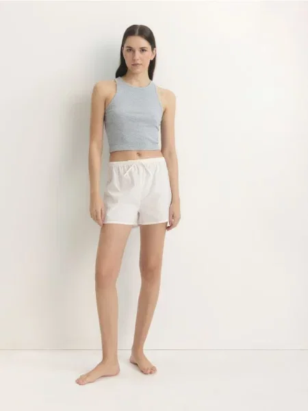 Reserved Короткий топ набір з 2 світло-сірий сірий