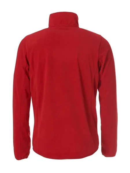 Clique Podstawowa Kurtka z Microfleece antypel – red czerwona