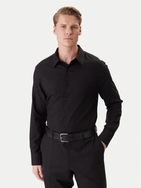 Calvin Klein Риза Easy черен