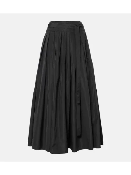 Fusta plisata 's Max Mara plisată negru