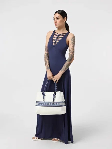 Сукня максі Emporio Armani синій