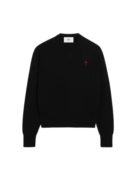 Sweter Ami Paris czarny