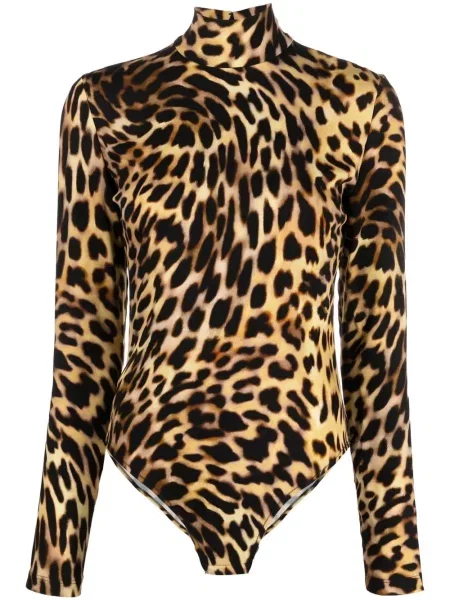 Body Stella Mccartney cu imagine cu model leopard
