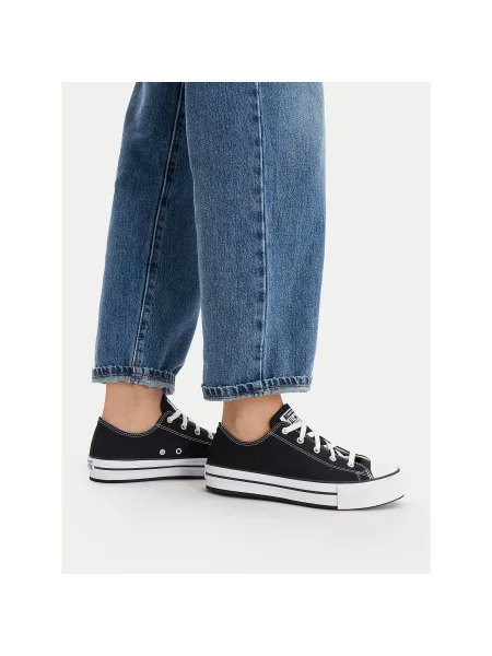 Converse Plátěnky Ctas Eva Lift Ox černá