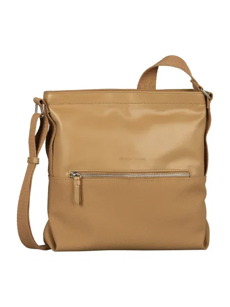 TOM TAILOR Geantă de umăr Erin cămilă maro