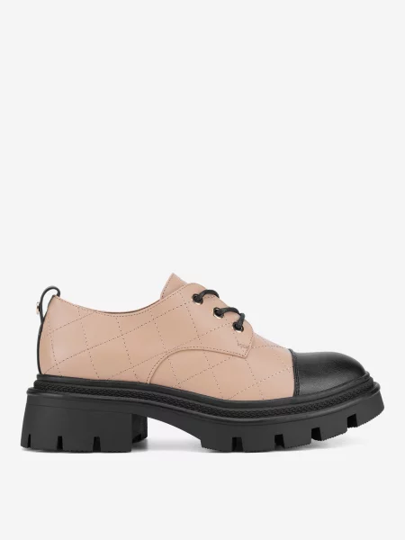 Nine West лоуфъри с дебела подметка бежов