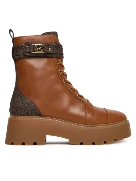 Škornji MICHAEL Michael Kors rjava