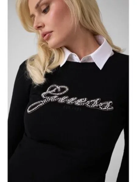 Guess Megztinis juoda