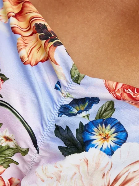 Bikini Agua Bendita cu model floral cu imagine
