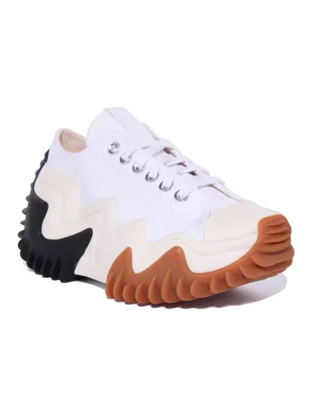 Sneakersy Converse na platformie białe