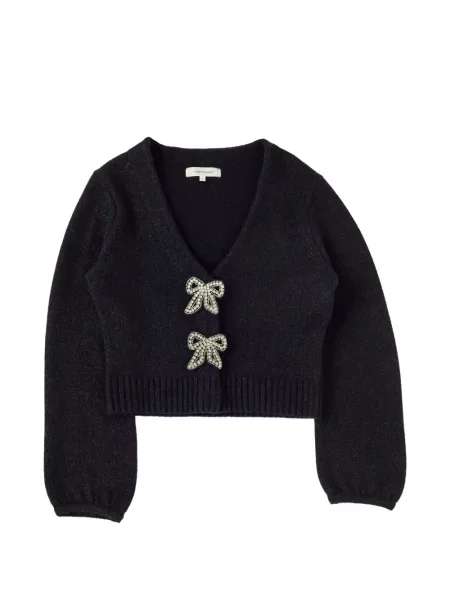 Cardigan Chinti & Parker cu funde negru