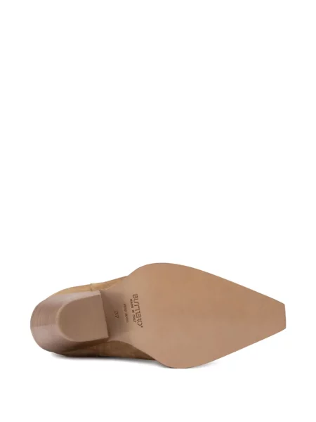 Botine Buttero din piele de căprioară maro