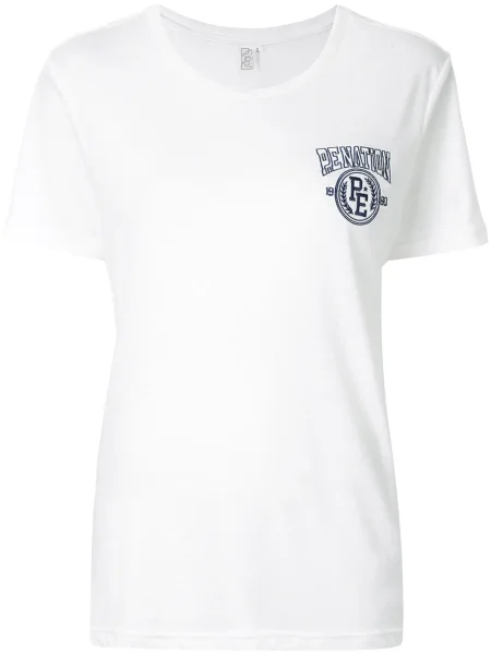 Tricou P.e Nation alb
