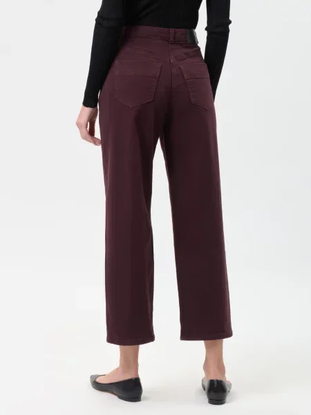 Джинси Elisabetta Franchi бордові