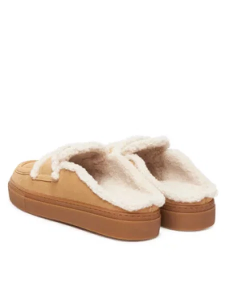 Inuikii Šlepetės Mule Wool smėlio