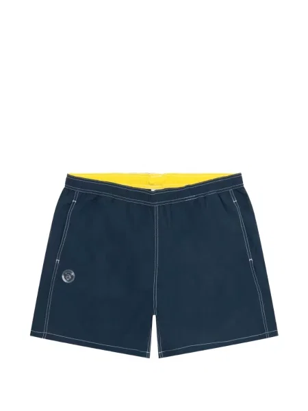 Pantaloni scurți Aape By A Bathing Ape cu imagine albastru