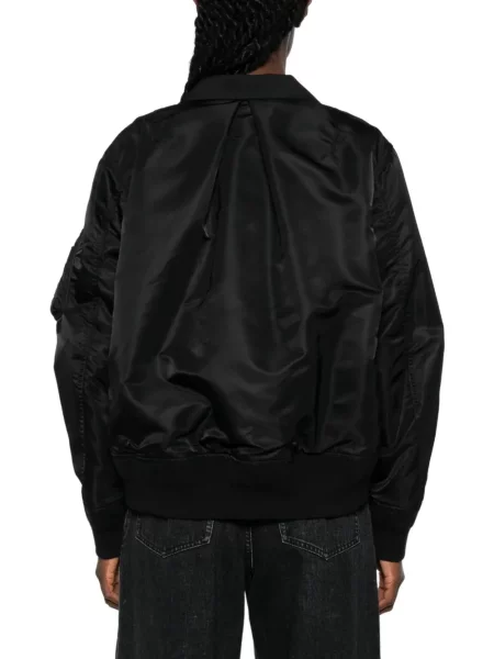 Двуредно яке Sacai черно