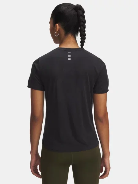 Žakárové tričko Under Armour čierna