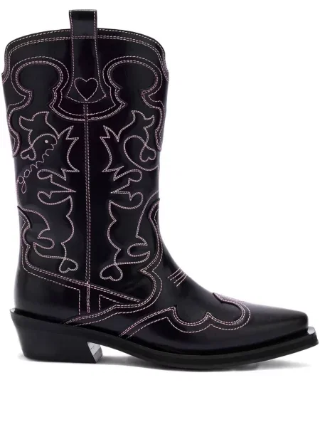 Botine Ganni negru