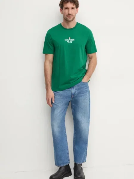 Tommy Hilfiger Tričko zelené