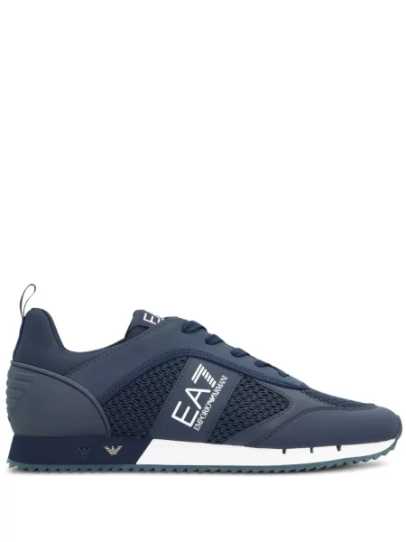 Sneakerși Ea7 Emporio Armani albastru