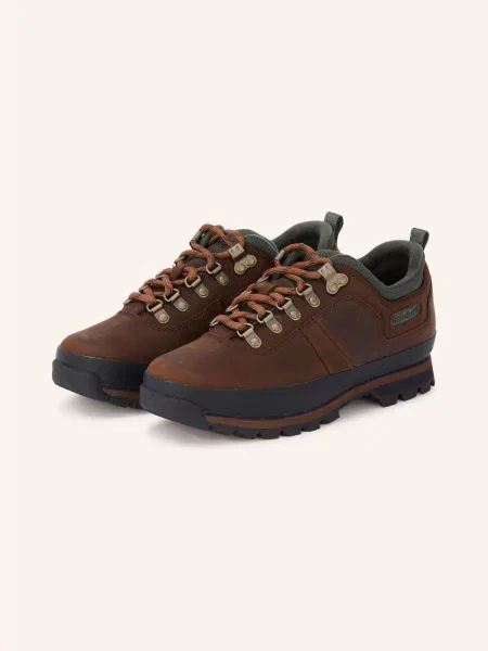 Timberland Sznurowane Botki Euro Hiker Low braun