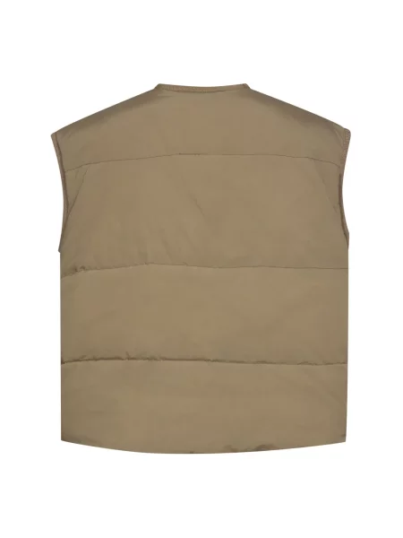 Mos Mosh Kamizelka Puchowa Mmmanja beige brązowa