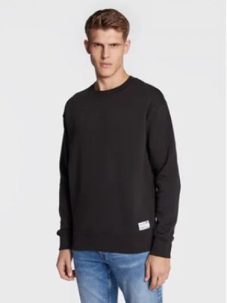 Solid Mikina Lenz Regular Fit černá