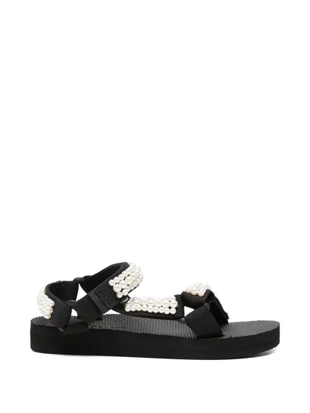 Sandale Arizona Love cu perle cu bretele negru