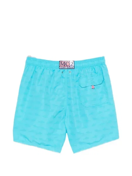 Slip de baie Mc2 Saint Barth cu imagine albastru