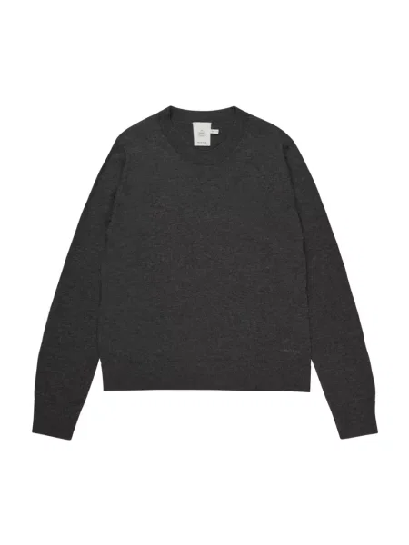 Dzianinowy sweter Munthe szary