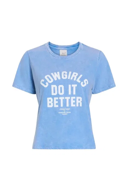 Koszulka Cinq A Sept niebieska